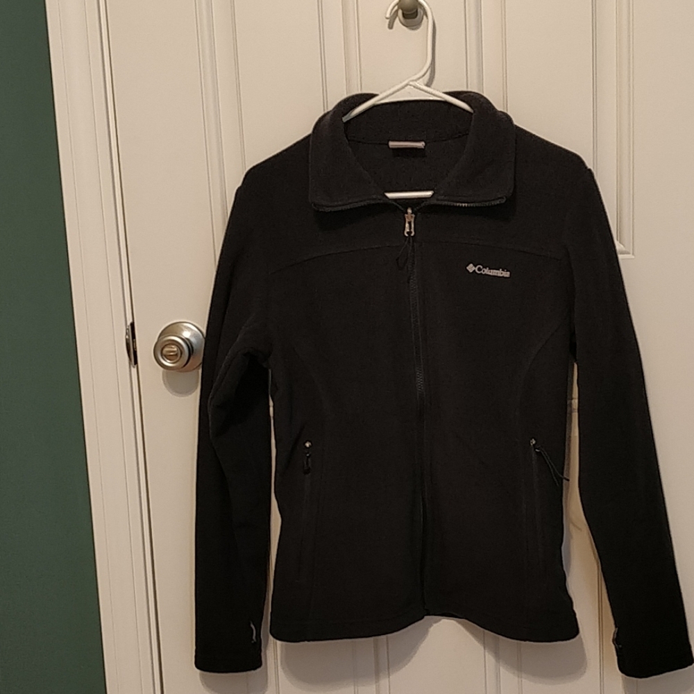 Women's Columbia full zip fleece jacket - medium